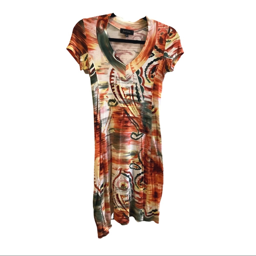Karen Kane boho midi dress.